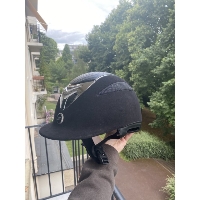 casque/bombe equitheme pro series noire M