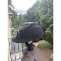 casque/bombe equitheme pro series noire M