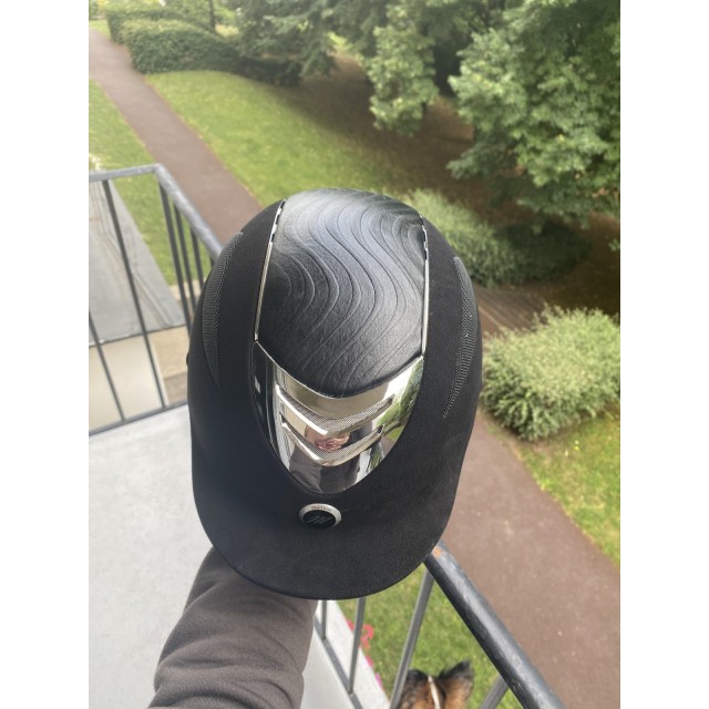 casque/bombe equitheme pro series noire M