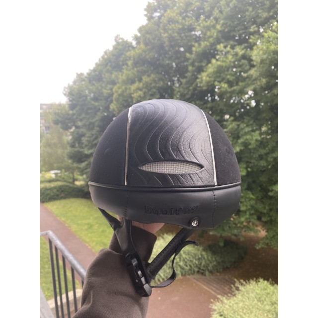 casque/bombe equitheme pro series noire M