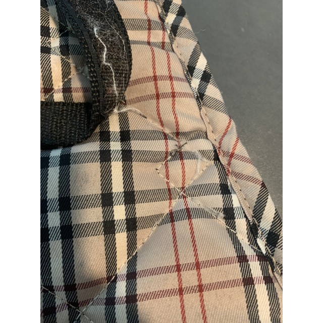 Tapis d’équitation motif « Burberry »