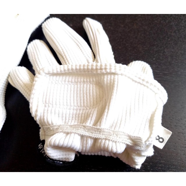 Gants blancs