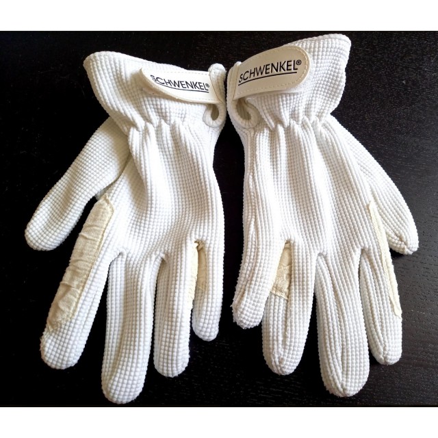 Gants blancs