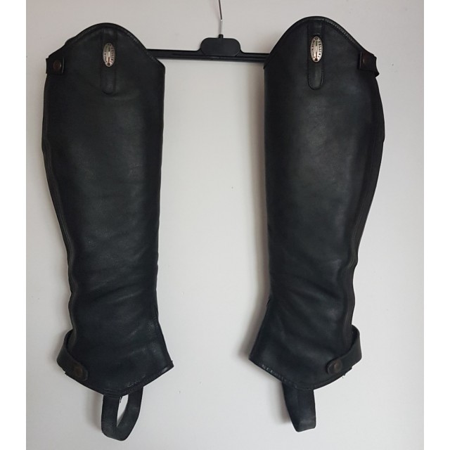 Chaps Fellini cuir noir