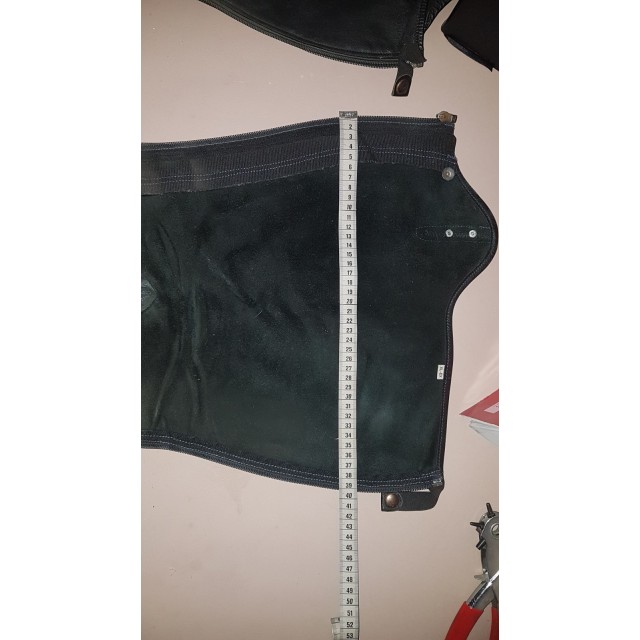 Chaps Fellini cuir noir