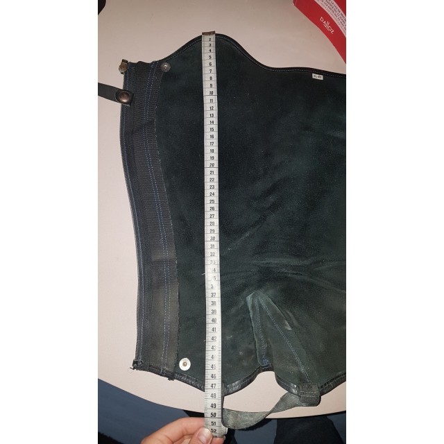 Chaps Fellini cuir noir