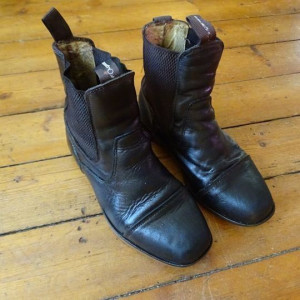 Boots d'équitation Fouganza Connemara marron