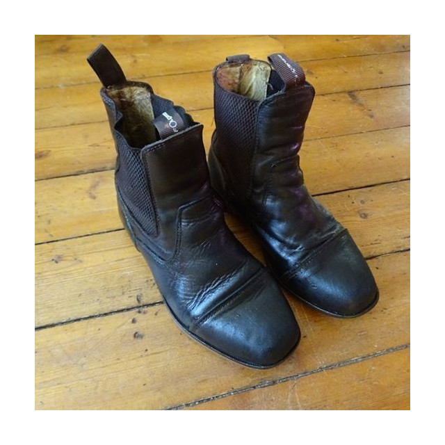 Boots d'équitation Fouganza Connemara marron