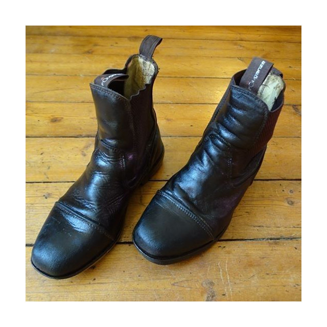 Boots d'équitation Fouganza Connemara marron