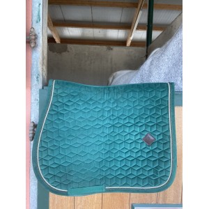 Tapis kentucky velvet vert sapin