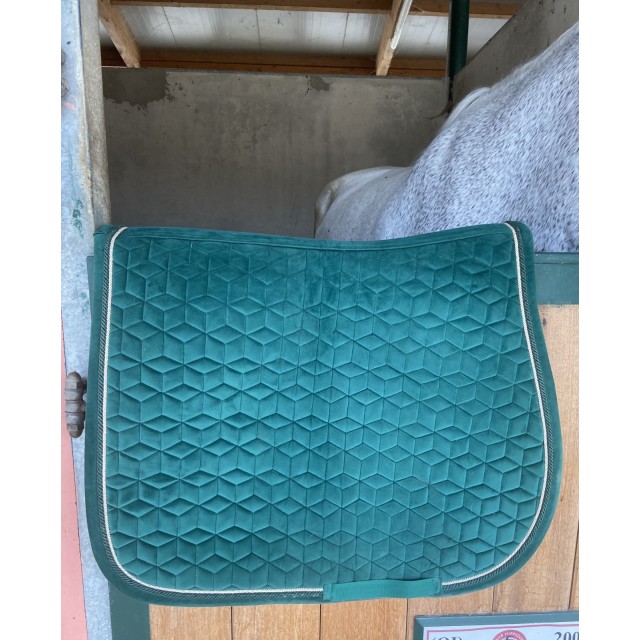 Tapis kentucky velvet vert sapin