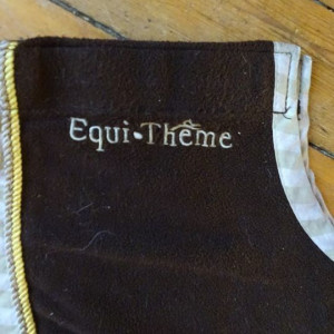 Couvre-reins polaire Equithème - Chocolat