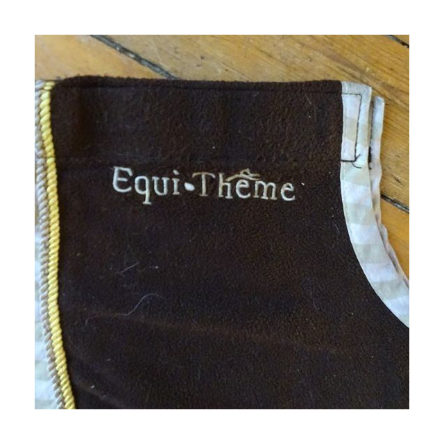 Couvre-reins polaire Equithème - Chocolat