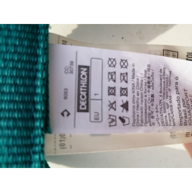 Licol bleu canard (FOUGANZA) neuf jamais servi