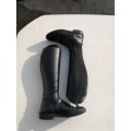 Botte en cuir haute (Fouganza) utilisé 2 ou 3 fois