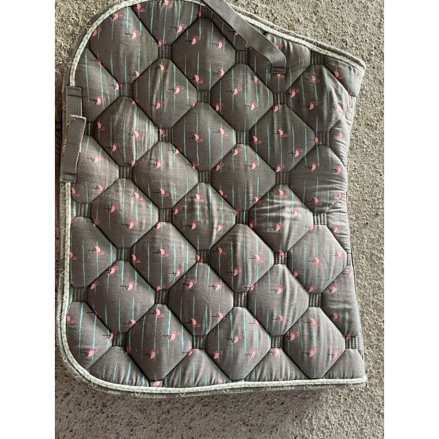 Tapis gris flamant rose Showmaster