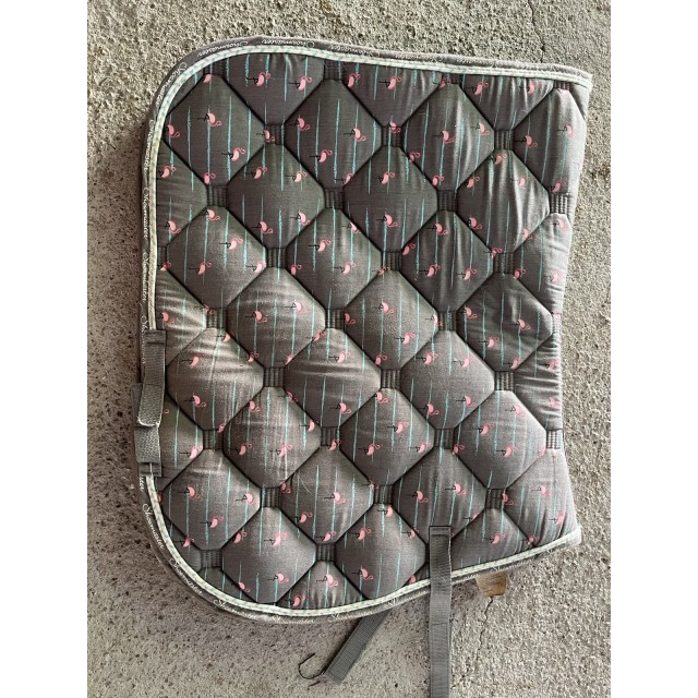 Tapis gris flamant rose Showmaster