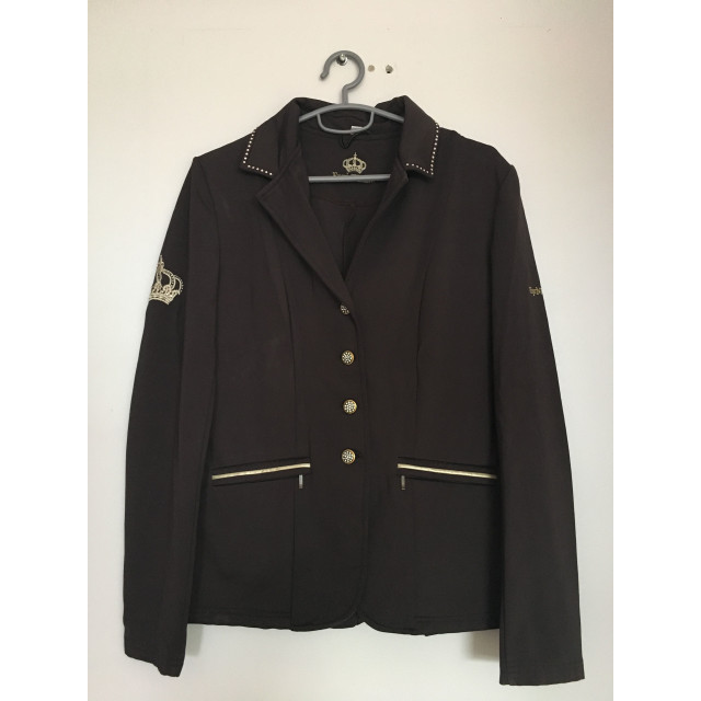 Veste de concours marron équitheme