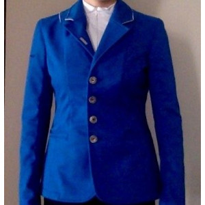 Veste de concours bleu roi Alexandra Ledermann