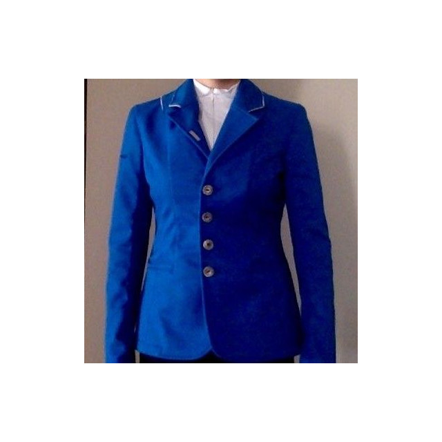 Veste de concours bleu roi Alexandra Ledermann