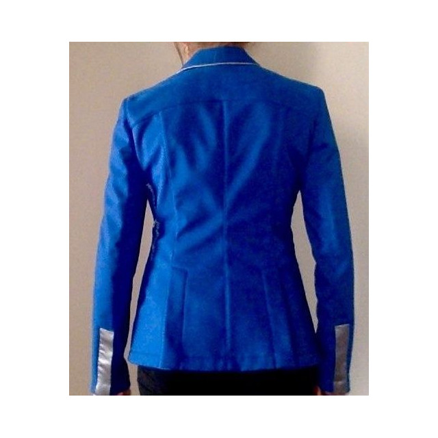 Veste de concours bleu roi Alexandra Ledermann