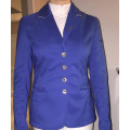 Veste de concours bleu roi Alexandra Ledermann
