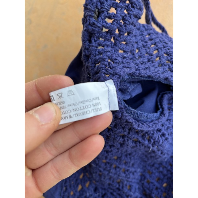 Bonnet bleu taille cheval