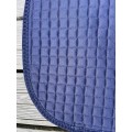 Tapis de selle dressage Horze bleu à strass