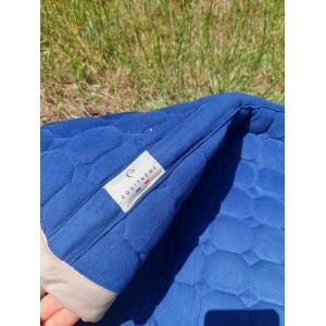 Tapis d équitation bleu