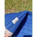 Tapis d équitation bleu
