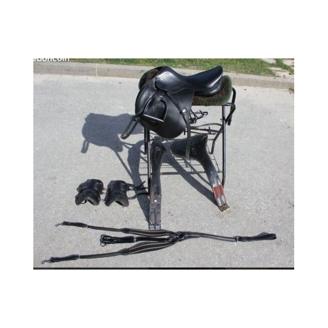 Lot sellerie cuir noir