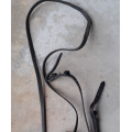 Rênes de bride cuir marron