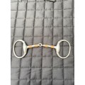 Mors à olives simple brisure avec rouleau de cuivre 135mm