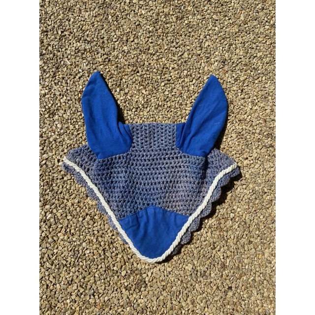 Bonnet poney bleu
