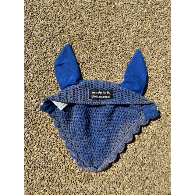 Bonnet poney bleu
