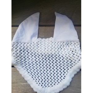 Bonnet anti mouches Blanc