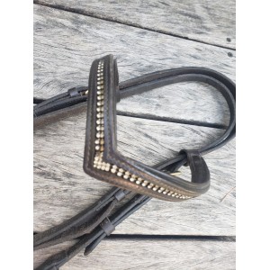 Filet  marron taille poney