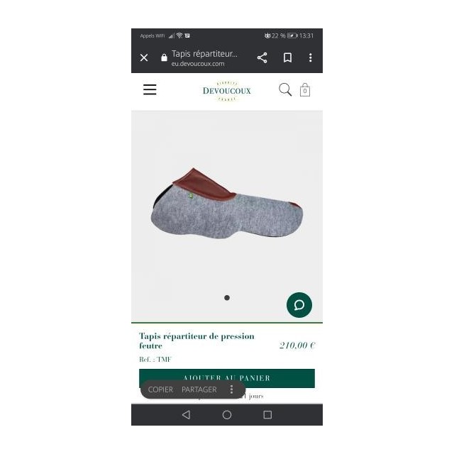 Amortisseur Devoucoux (M)