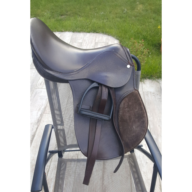 Selle mixte tout cuir Passional