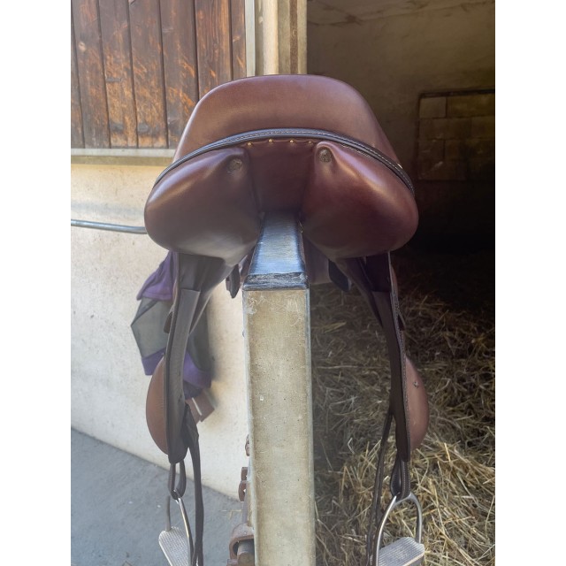 Selle Eric Mondange Sunrise - 17" - très peu servie