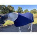 Couverture polaire bleu marine