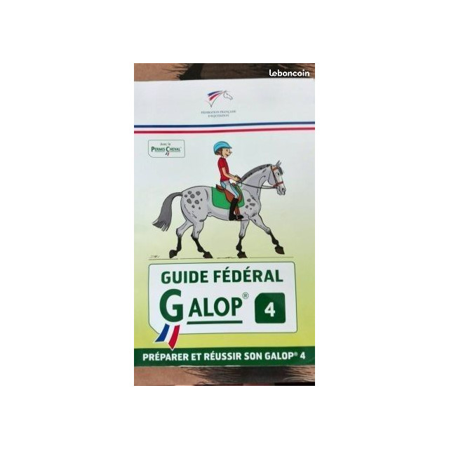 Livre officiel Galop 4 de Cavalier