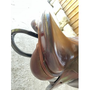 Selle Ikonic doublée veau jumping
