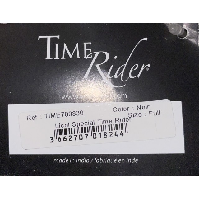 Licol noir spécial Time Rider full