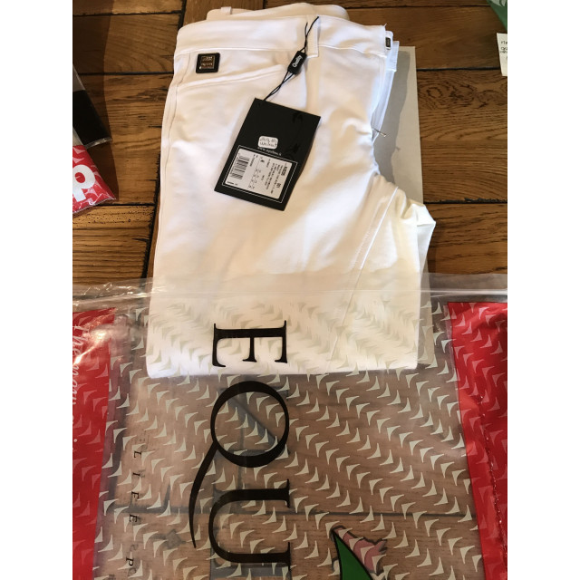 pantalon de concours blanc grip