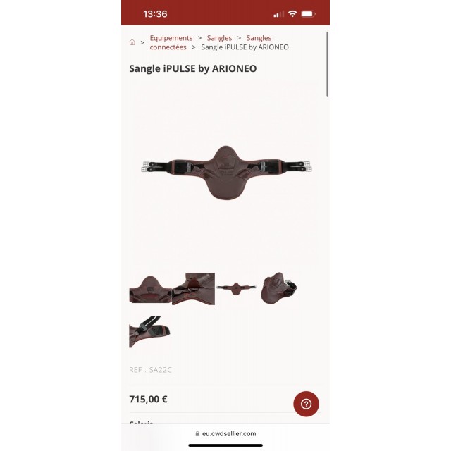 Sangle cwd ipulse