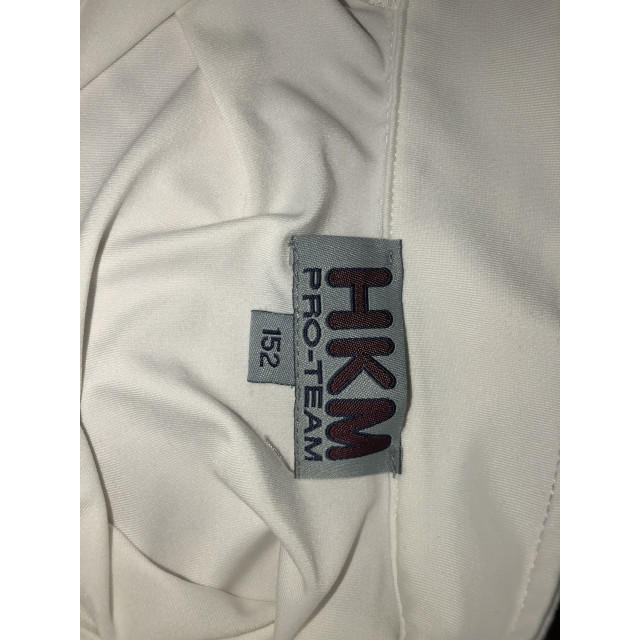 Polo de concours blanc HKM