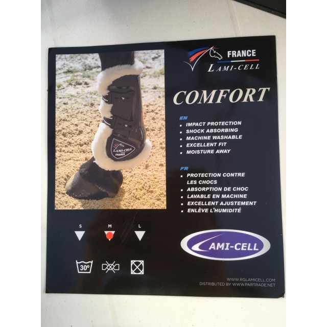 Guêtres et protèges boulets lamicell france mouton M