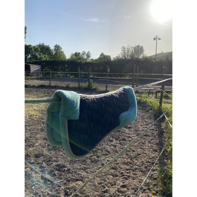 Amortisseur bleu turquoise