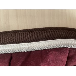 Tapis et Bonnet Anna Scarpati Bordeaux